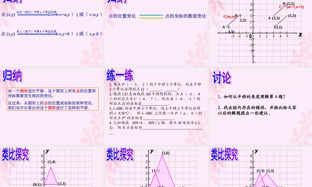 平面直角坐标系(第2课时)