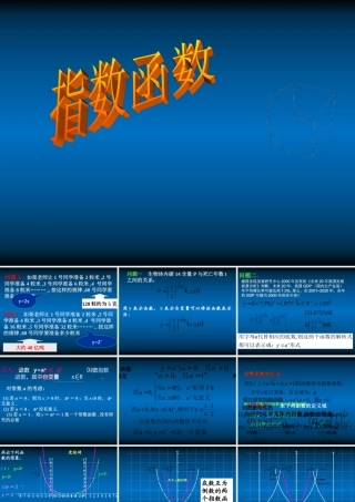 高中数学 指数函数及性质课件1 新人教A版必修1 课件