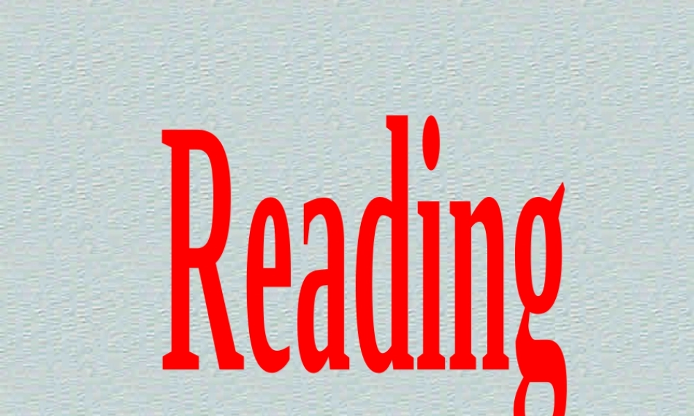 高二英语Unit5 reading课件