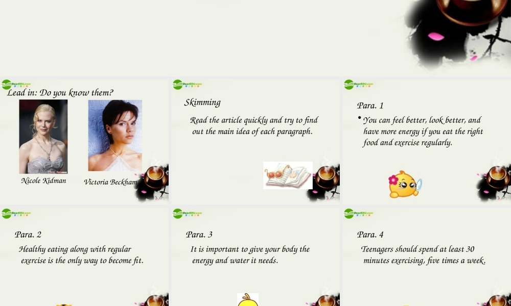 高中英语 Unit3 Project课件 牛津译林版必修1 课件