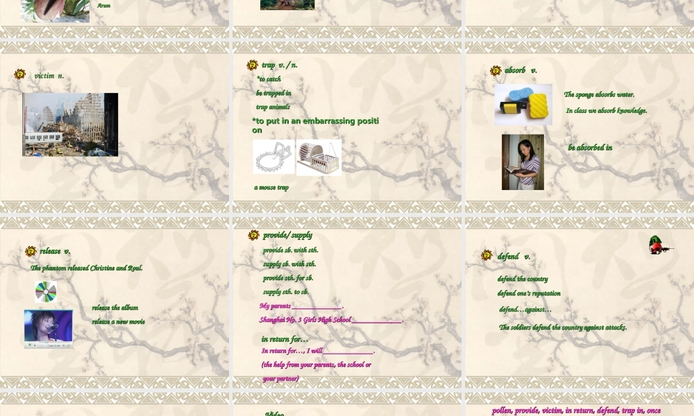 高中英语：Unit3 the weird world of plants-reading课件(牛津上海版S1B) 课件