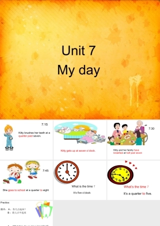 Unit-7-My-day-课件4