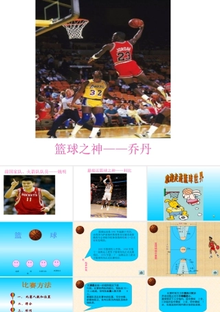 篮球知识世界PPT