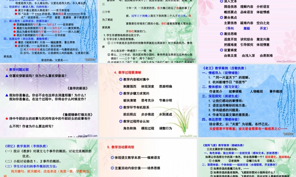 语文教师上岗培训资料 课件