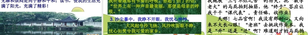 高中语文 作文写作辅导打造靓丽作文语言课件 新人教版 课件