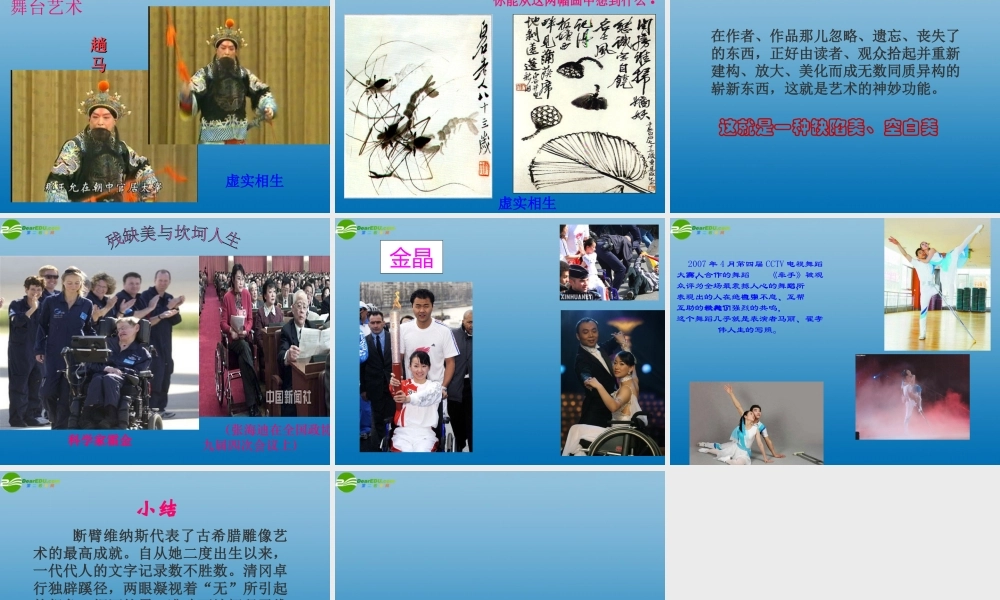 高中语文(米洛斯的维纳斯)课件2 北京版必修1 课件