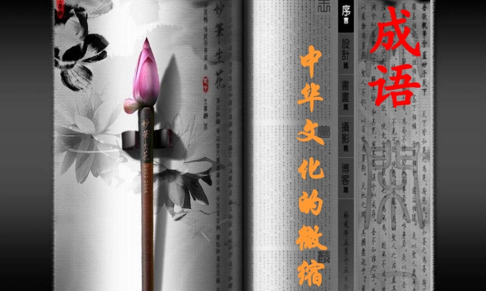 高中语文 表达交流(中华文化的微缩景观)课件 新人教版必修2 课件