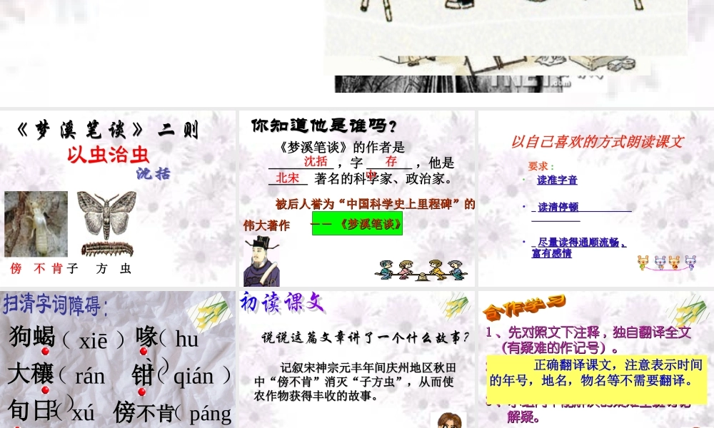 《以虫治虫》(可用)