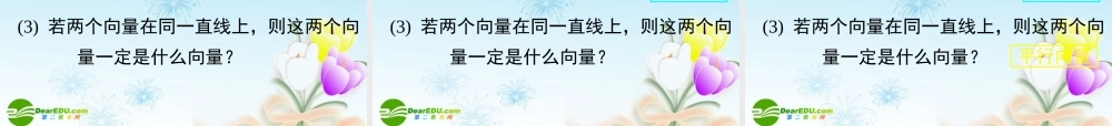 高中数学 211向量的物理背景与概念及向量的几何表示课件 新人教A版必修4 课件