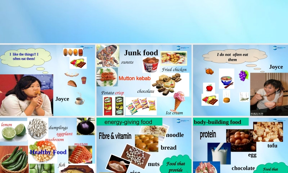 高中英语 Unit 2 Healthy eating(第3课时)课件 新人教版必修2 课件