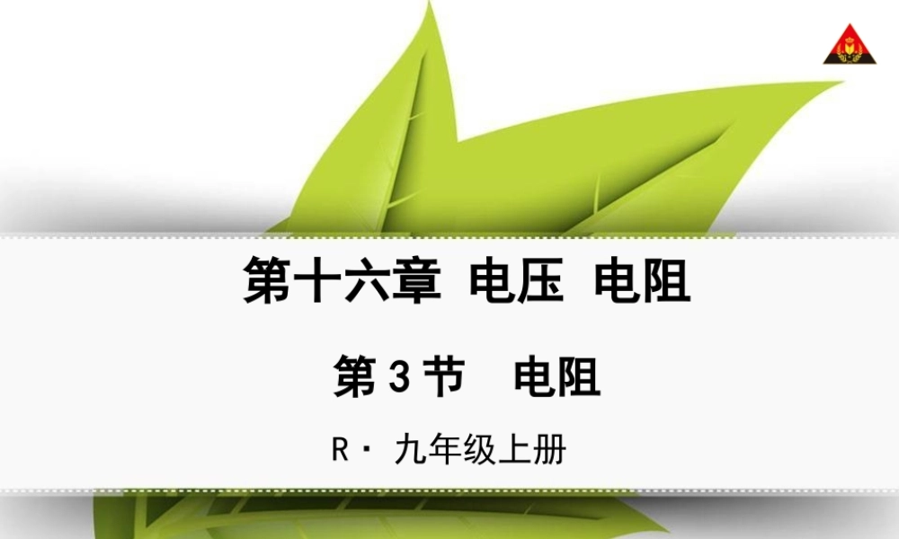 第3节-电阻
