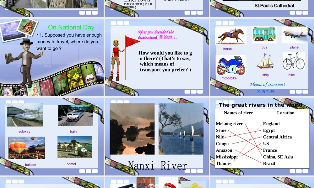 高中英语unit3warming-up&pre-reading课件人教版必修1 课件