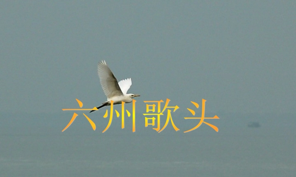 高中语文 第2单元第6课(六州歌头)课件 语文版必修3 课件