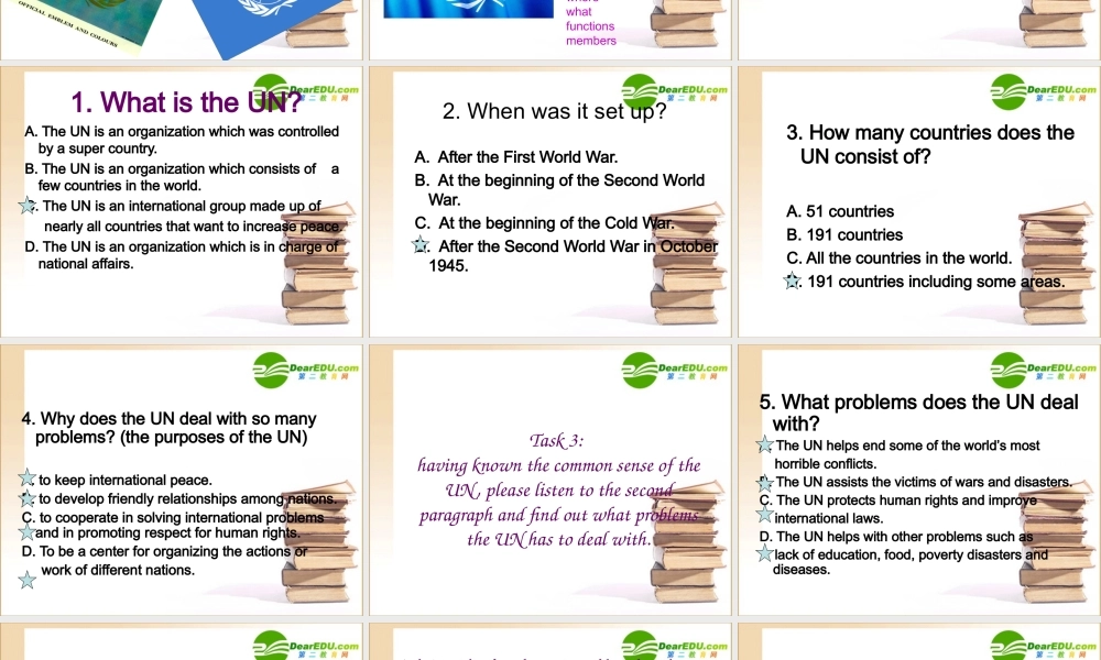 高中英语 unit4 reading 课件 新人教版选修6 课件