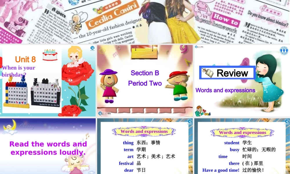 Unit8whenisyourbirthdaySectionB2