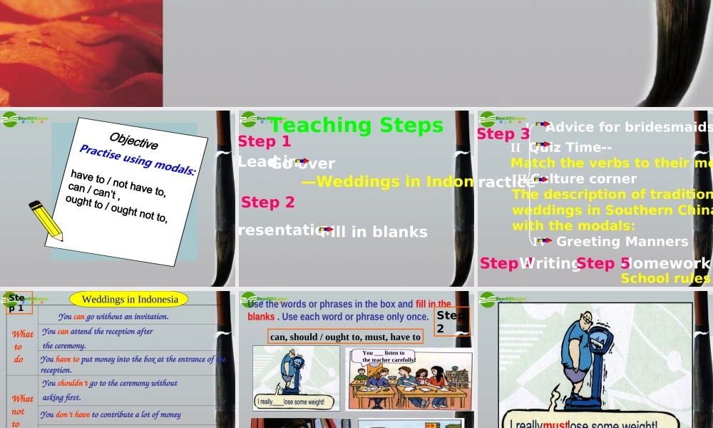 高中英语 Unit 3 L3-P2课件 北师大版必修1 课件