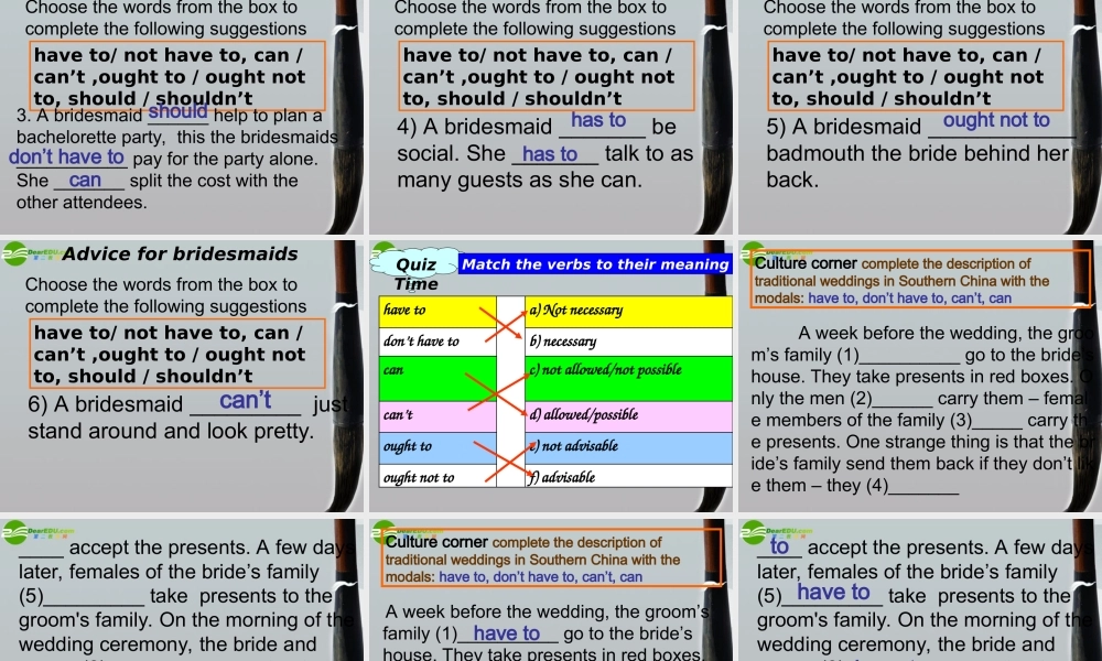 高中英语 Unit 3 L3-P2课件 北师大版必修1 课件