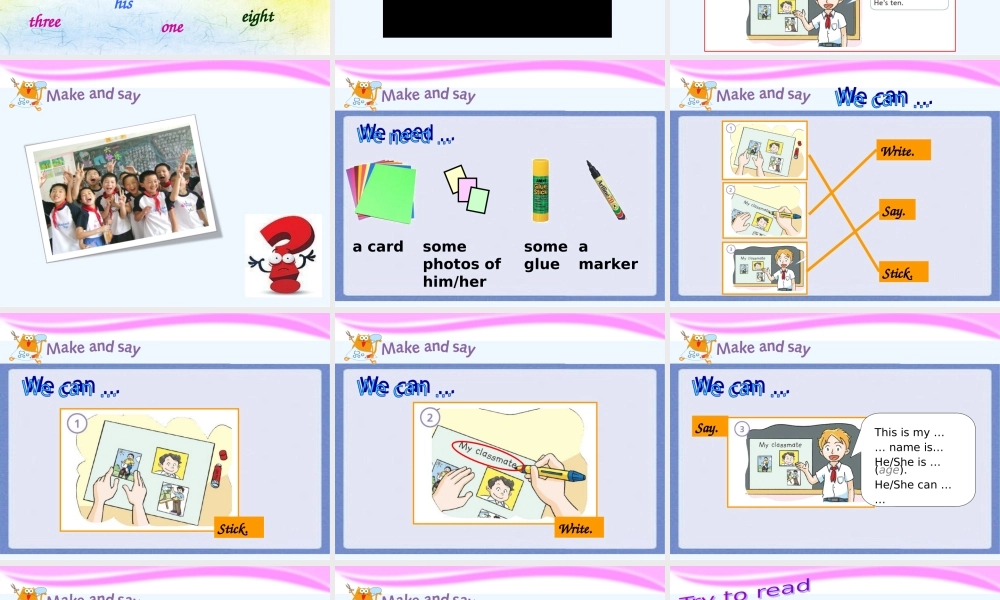 沪教牛津版4A-Module1-Unit1-period3