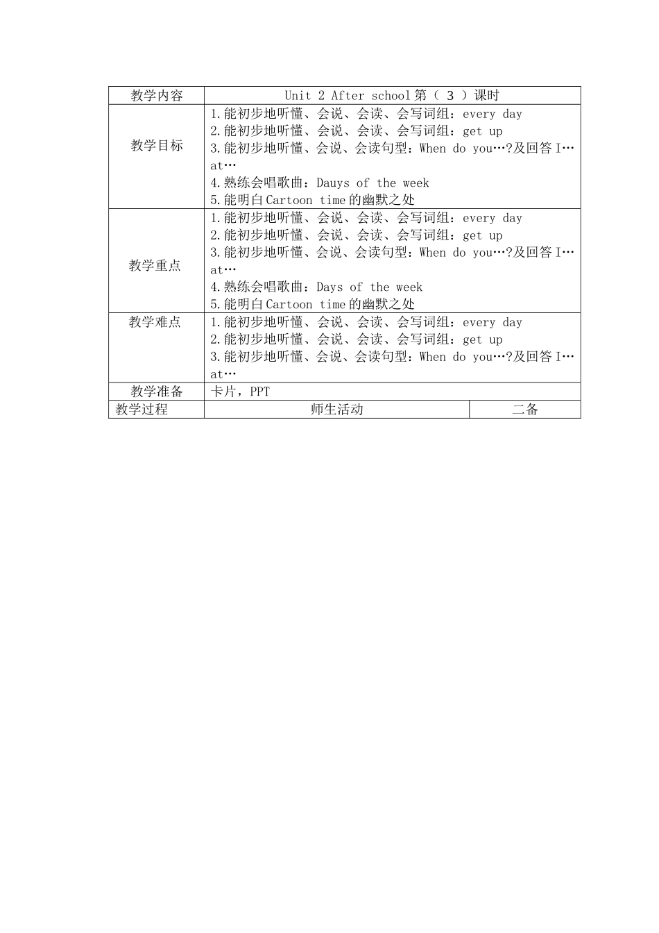 Unit2Afterschool第三课时_第1页