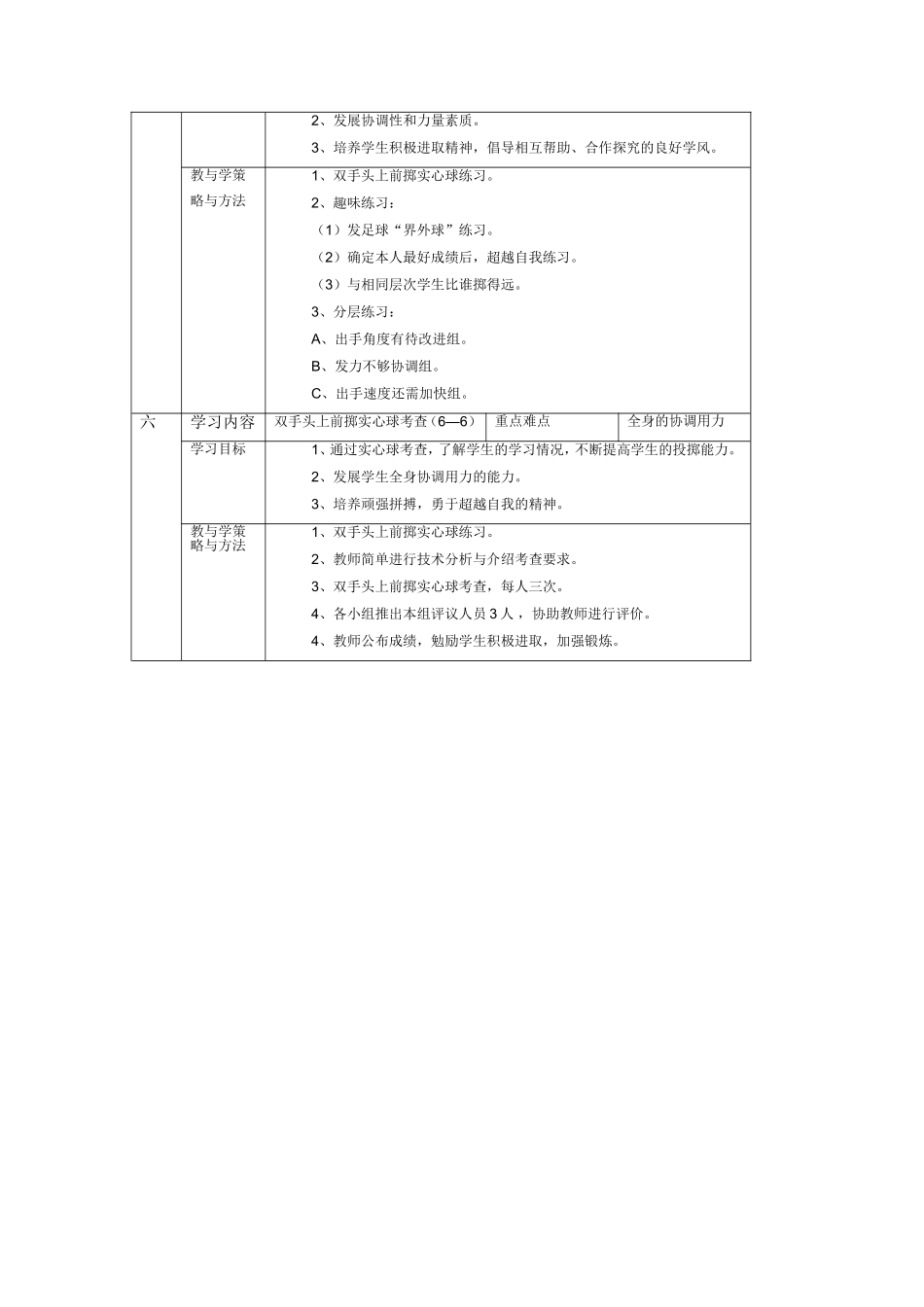 实心球教学计划_第2页