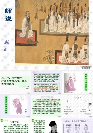 高一语文下学期(师说)课件 人教版第二册 课件