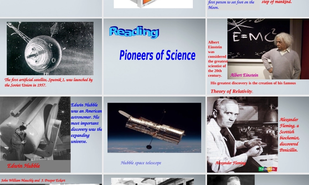 高中英语 Unit esson 3 Scientific Breakthroughs 课件 北师大版选修7 课件