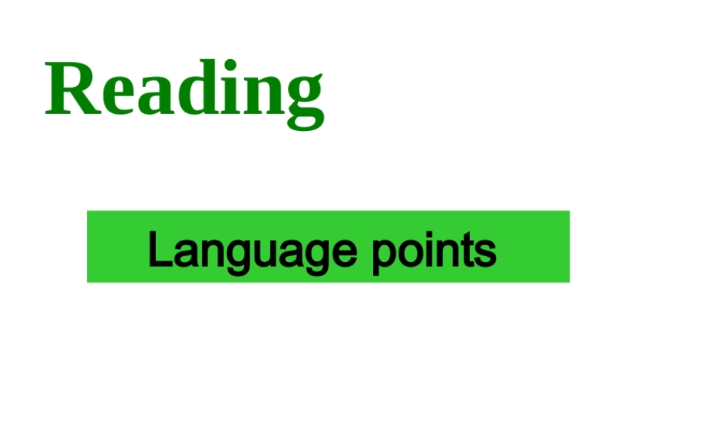高中英语 Unit3 Travel journal-Language points优质课件 新人教版必修1 课件