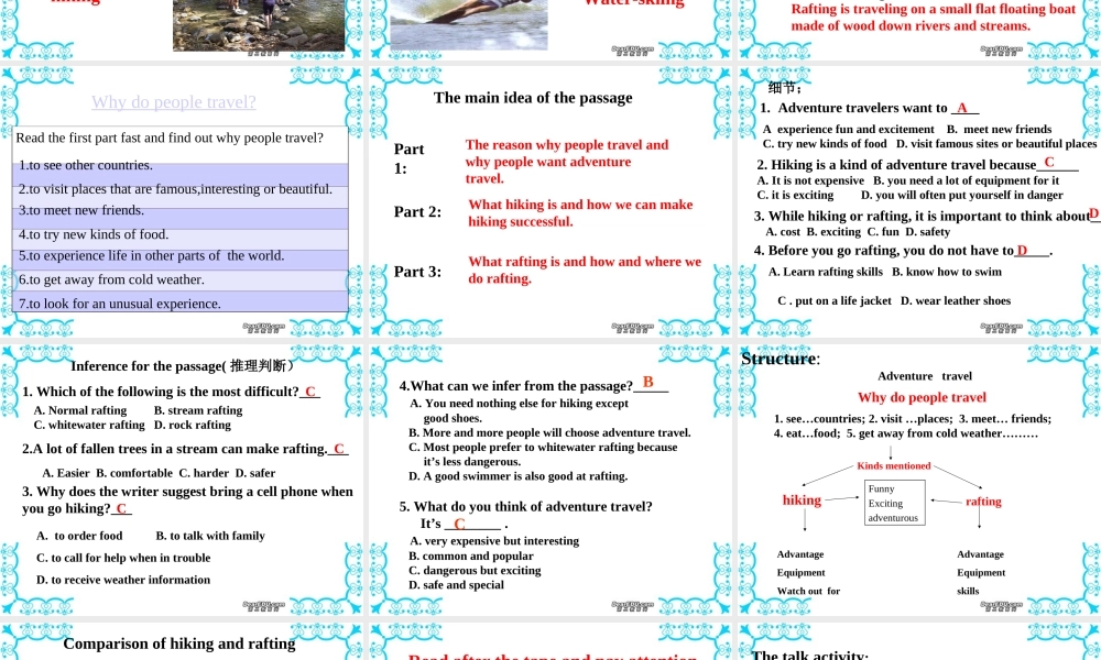 高一英语新教材Unit3 Going places课件 人教版 课件