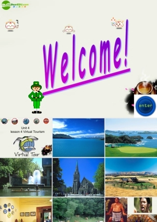 高中英语 Unit4 lesson4(Cyberspace)Virtual Tourism课件2 北师大版必修2 课件