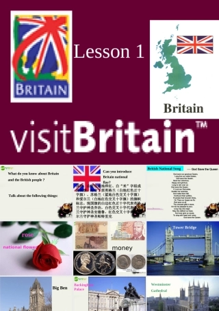 高中英语 Unit12 lesson1(Culture shock)Visiting Britain课件2 北师大版必修4 课件