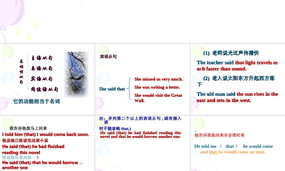 高考英语 名词性从句专项练习课件