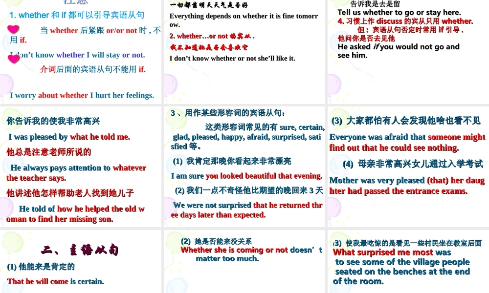 高考英语 名词性从句专项练习课件