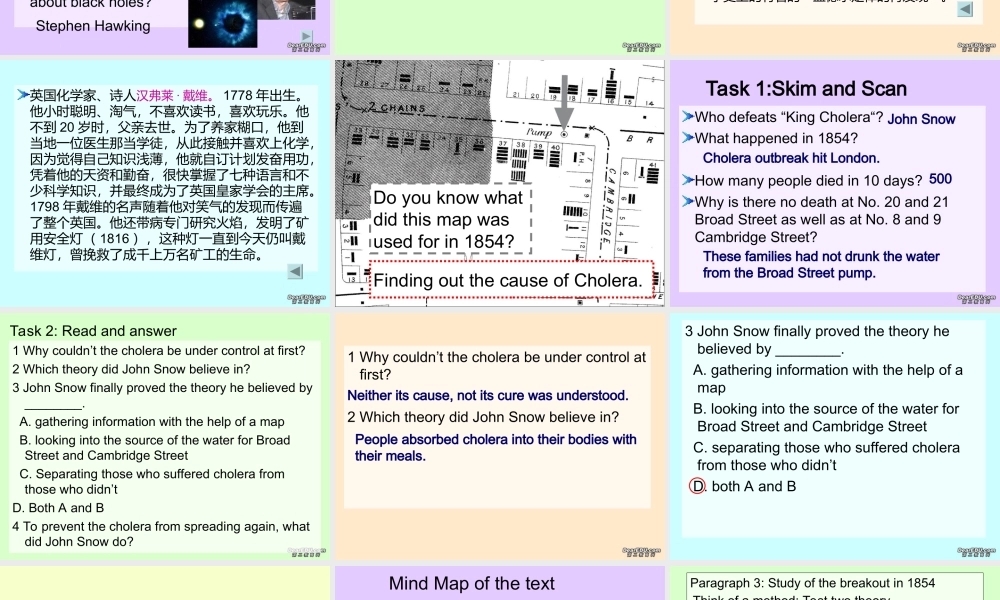 高二英语Unit1 Great scientist period3课件