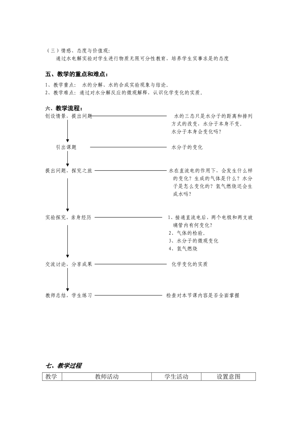 水分子的变化教学设计_第2页