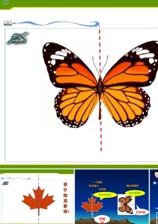 小学数学北师大2011课标版三年级轴对称上课课件：轴对称演示