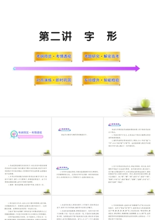 高中语文全程复习方略 12 字形课件 新人教版 (湖南专用) 课件
