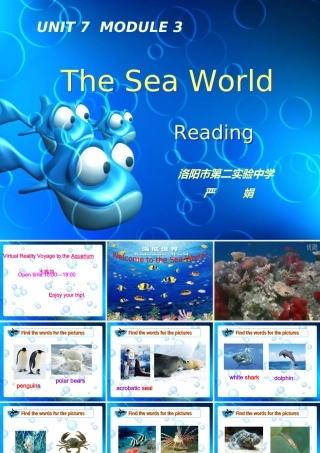 Lesson3TheSeaWorld