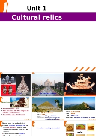 高中英语 B2U1Warming up and Reading课件 新人教版必修2 课件