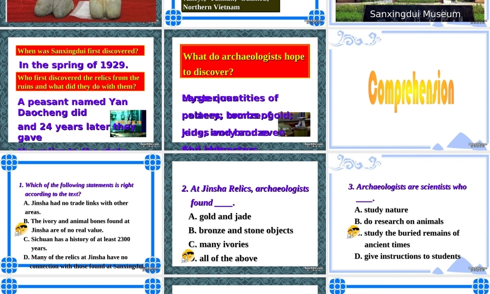 高二英语Unitntegrating Skills (Roots of Chinese Culture课件 新课标 人教版 课件