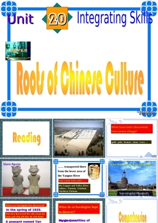 高二英语Unitntegrating Skills (Roots of Chinese Culture课件 新课标 人教版 课件