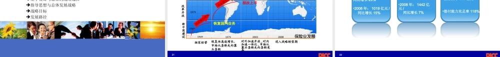财产保险股份有限公司战略规划简要介绍
