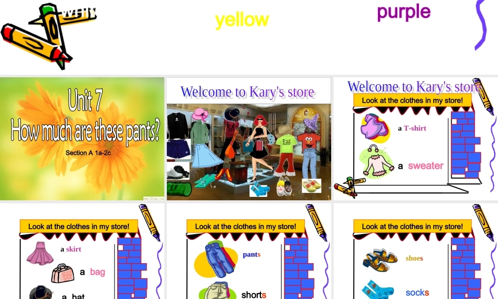 Unit7SectionA公开课课件新目标七年级上