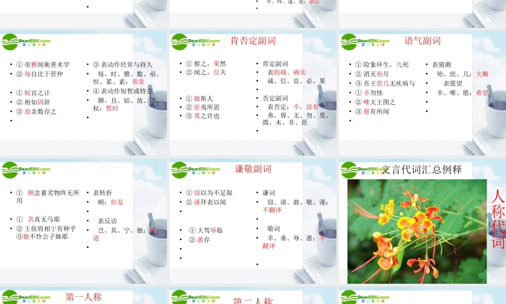 高考语文 常见文言虚词复习课件 新人教版 课件