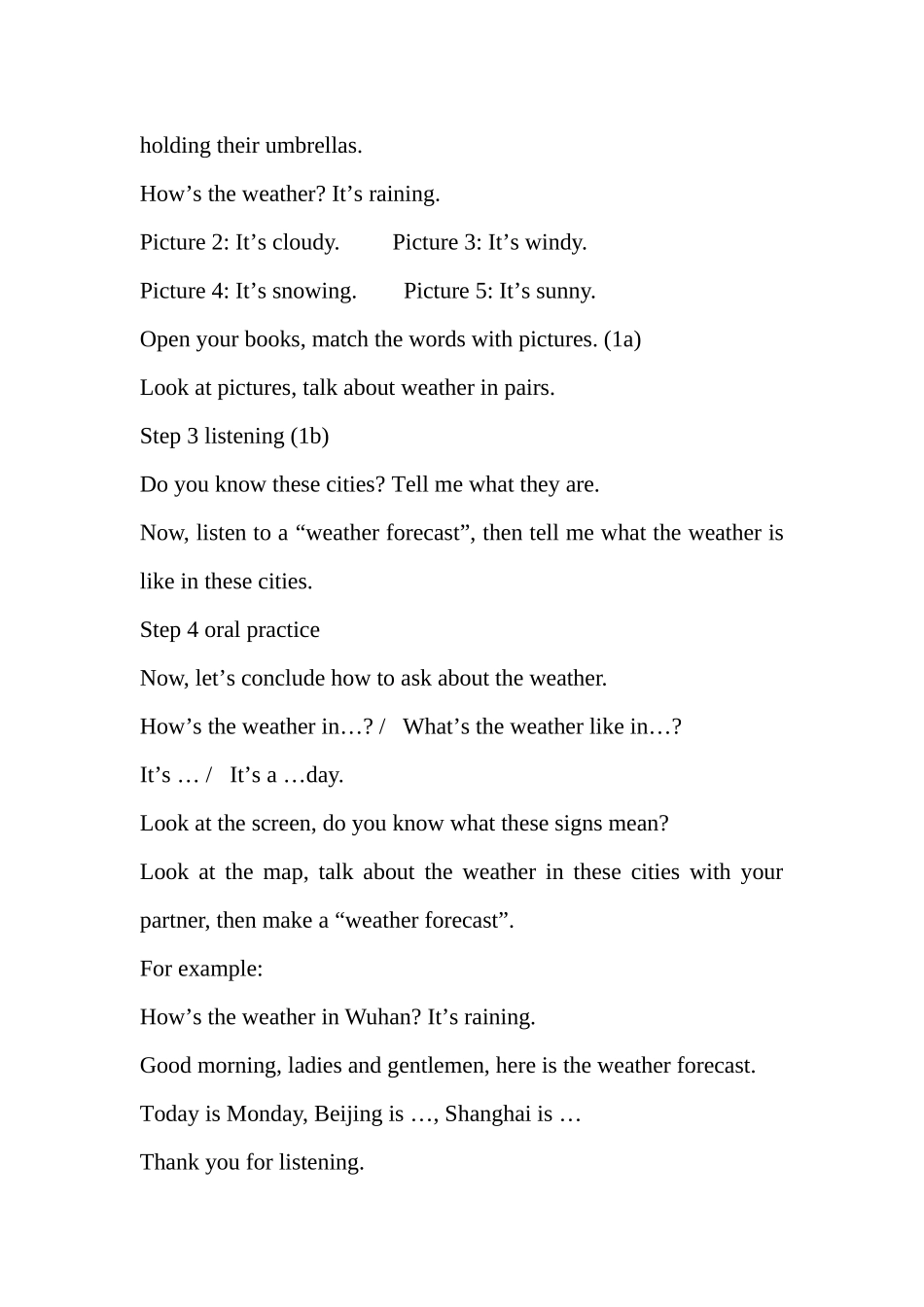 Unit7第一课时教案_第2页