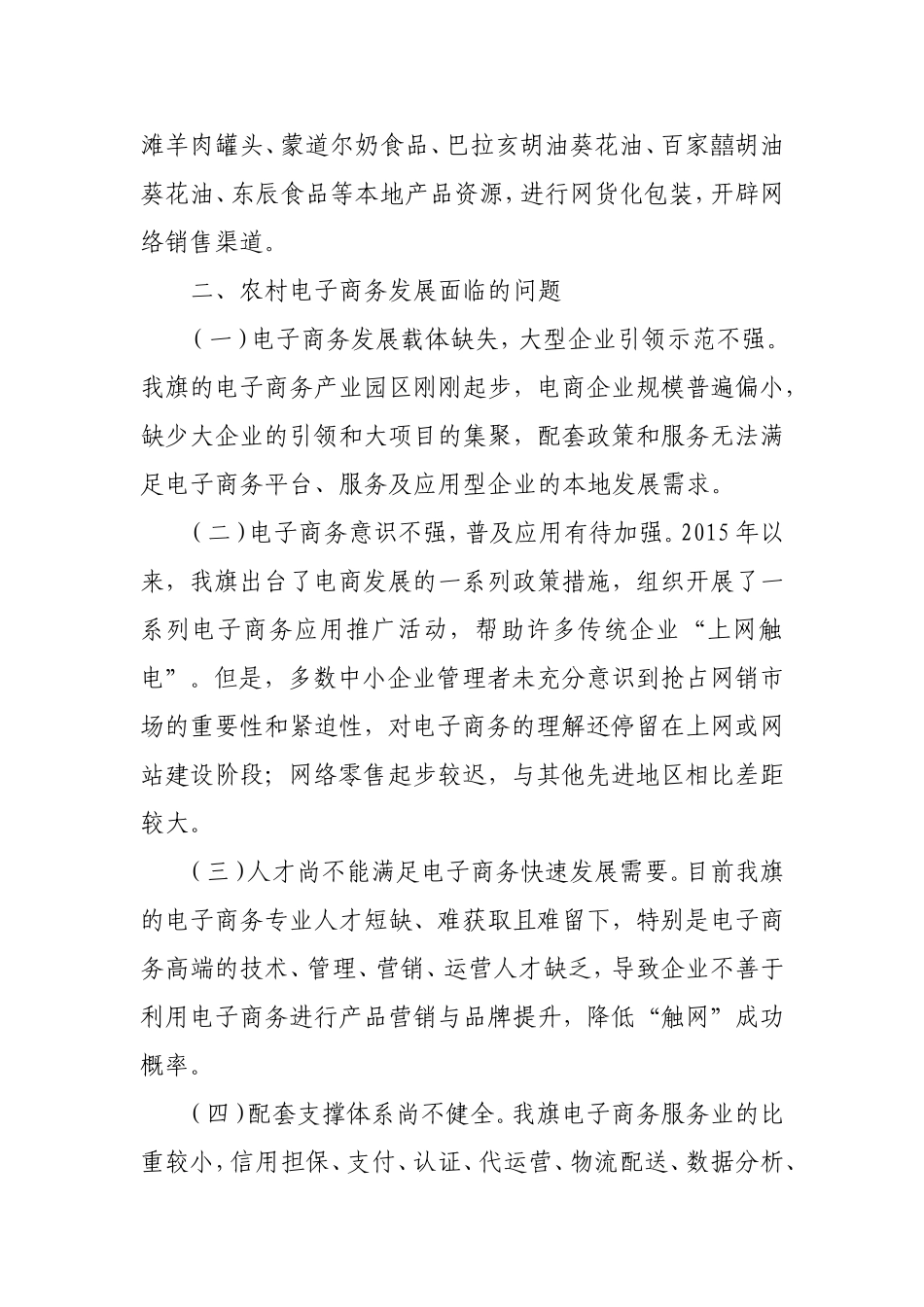 农村电子商务发展现状调研报告_第3页