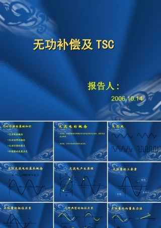 无功补偿及TSC-报告