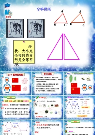 27.1相似多边形.1图形的相似课件