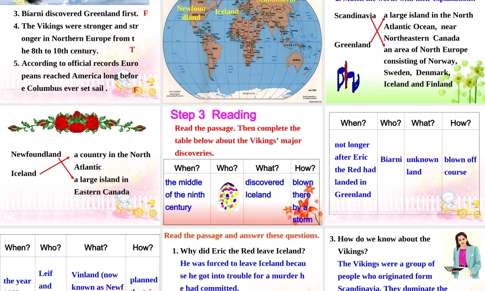 高中英语 Unit7 Lesson1课件 北师大版 课件