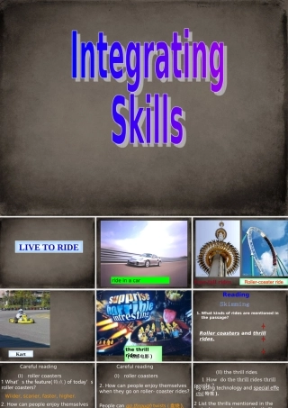 高二英语(Unit 22 Integrating skills)课件