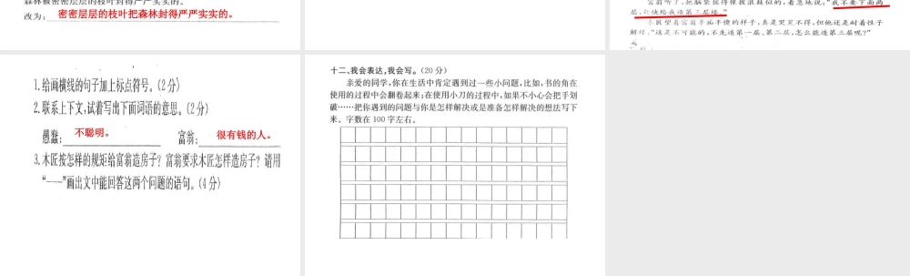 大显身手(第7单元)